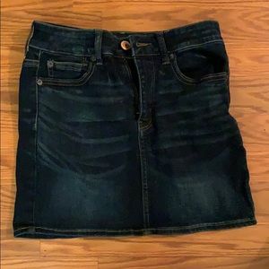 American eagle denim skirt